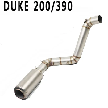 

Full Set Exhaust Muffle Motorcycle Link Mid Pipe for KTM Duke 125 Duke 200 Duke 390 Motorbike Exhaust Escape System KTM SC027