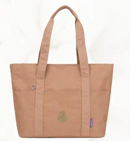 

Huaer has about kiple Mummy bag hand bill of lading shoulder leisure bag travel washed nylon cloth bag