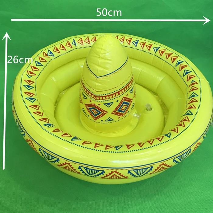 Надувные Sombrero кулер ведра льда еда напитки БУФЕТ сервер день рождения поставки украшения