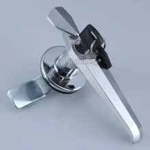 4PCS Zinc Alloy Fire Cabinet Handle Lock Distribution Cabinet Door Lock with Waterproof Cover JF1714 truck lock door hardware car cabinet lock fire box toolcase trailer lock industrial engineering machinery equipment handle knob