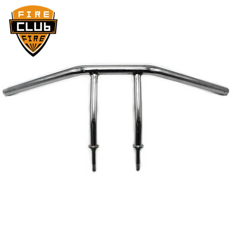 Custom Chrome 1" Handlebar 3.5" Risers For Kawasaki Vulcan Classic