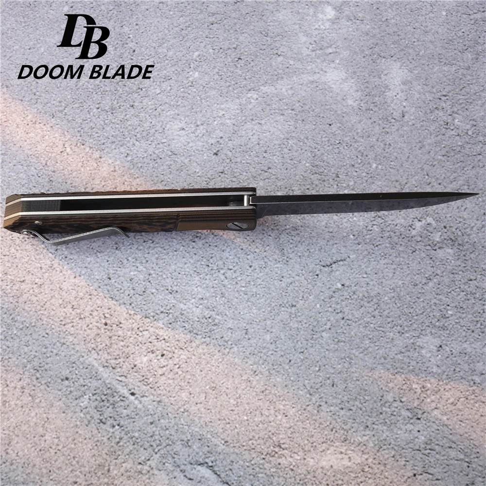 Кемпинг складной карманный спасение ножа тактический нож высокого качества D2 sharp складной нож