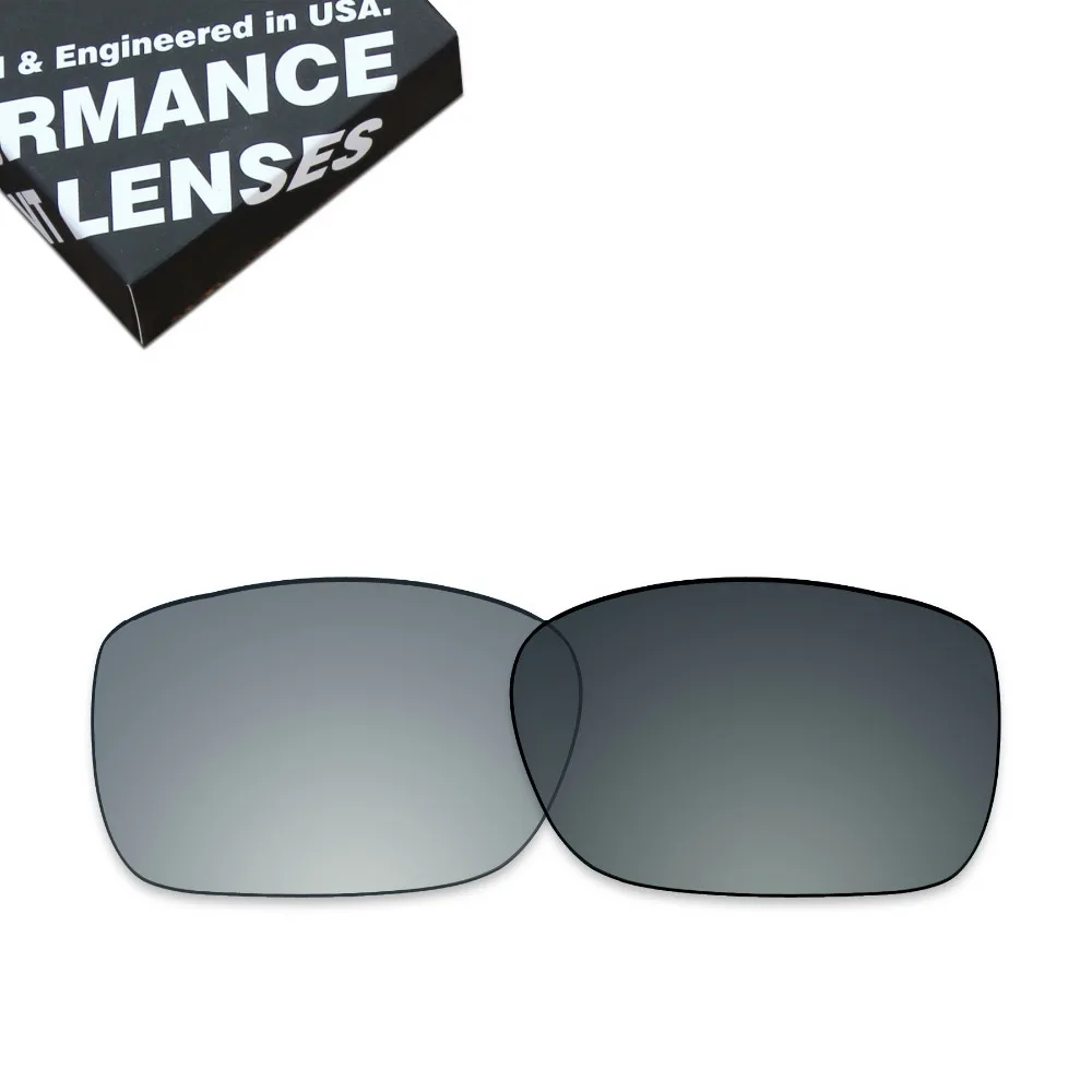 Lenti Di Ricambio Polarizzate Millerswap Per Occhiali Da Sole Oakley Twoface Fotocromatiche Grigio (Solo Lenti)