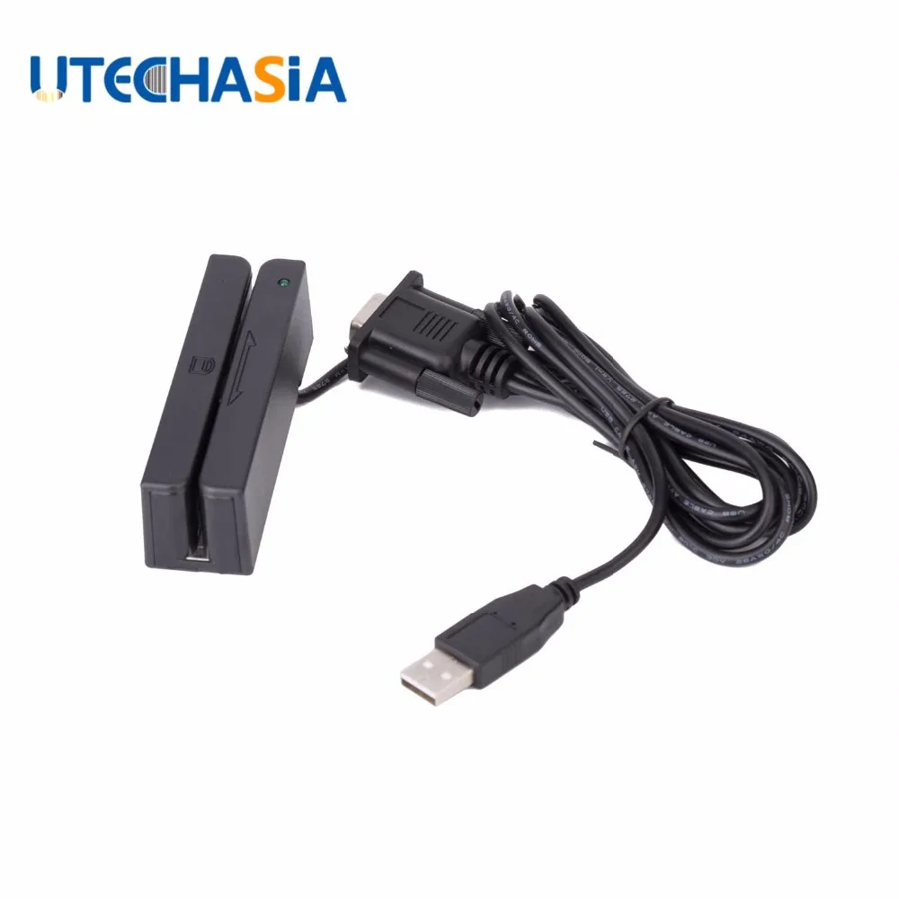 Online Get Magnetic Card Reader Aliexpress Alibaba Group Magnetic Card Reader Msr100 Stripe 3 Tracks Rs232 Interface Plug Universal For Swipe Bar Code Data