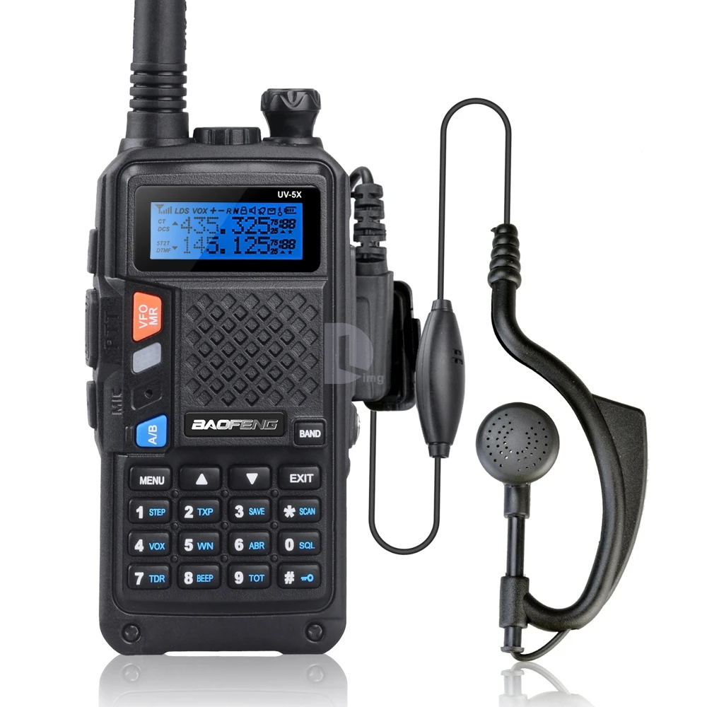 BAOFENG UV 5X обновленная версия Baofeng 5R UHF + VHF двухстороннее Радио рация FM Функция