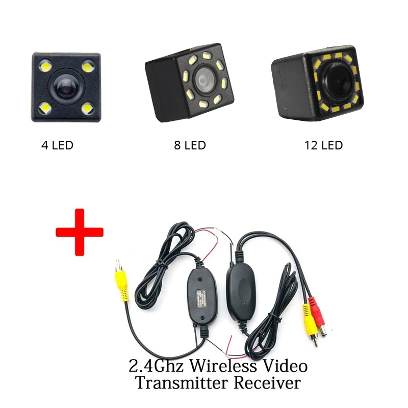 

Car Rear View Camera Universal HD CCD Night Vision Reverse Auto Parking Monitor IP67 Waterproof 170 Degree Video for VW Toyota