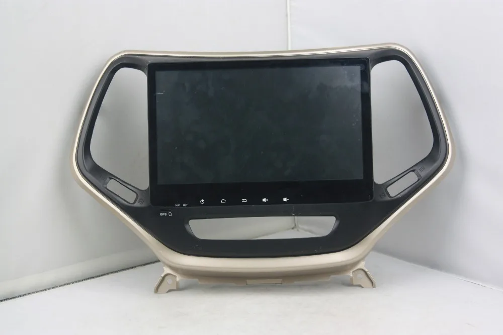 Best 10.1" Android 8.0 Car DVD Radio GPS Navigation for Jeep Cherokee 2016 2017 4GB RAM Car Audio Bluetooth WIFI USB DVR 32GB ROM 8