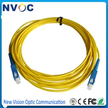 10 м SC UPC в SC UPC Одномодовый 9/125 G652D волоконный патч-корд Simplex 3,0 мм, ПВХ куртка, SC/UPC SM SX 10 м волоконно-оптический соединительный кабель