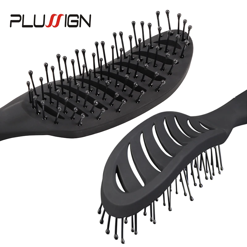 Wet Curly Detangle Hair Brush For Salon Hairdressing Styling Tools Vent Hairbrush Blow Dryer hair brush hair styling tool curly hair brush hair styling brush