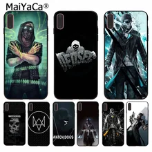 MaiYaCa Watch Dogs Classic High-end Phone Accessories Case for iPhone 8 7 6 6S Plus 5 5S SE XR X XS MAX Coque Shell
