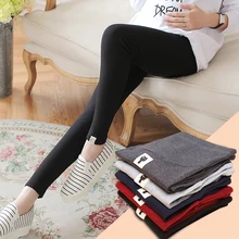 New Maternity Leggings for Pregnant Women Pants Elastic Hight Waist Pregnant Leggings Maternity Clothes Pregnancy Trousers B180