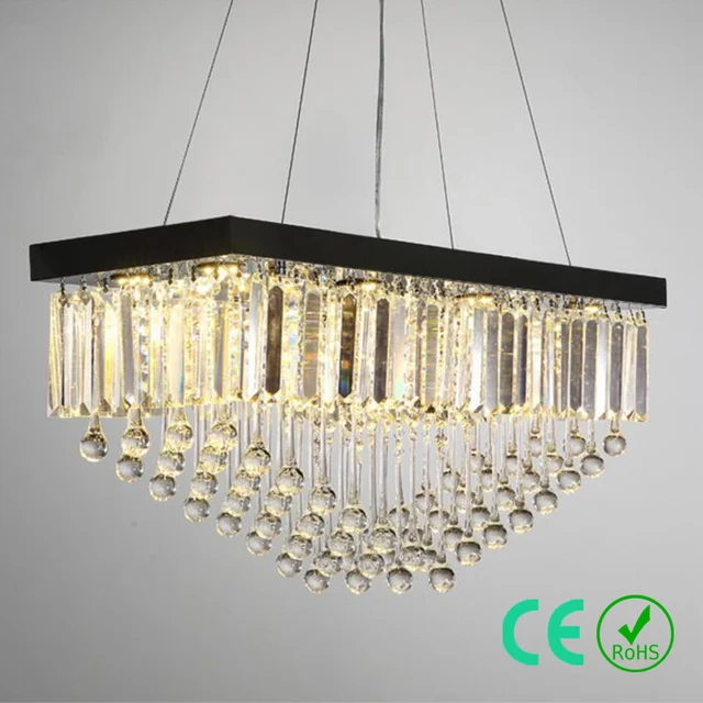 Chandelier light Wire Adjustable 95 245v Metal Base K9 Crystal ... Chandelier light Wire Adjustable 95 245v Metal Base K9 Crystal ...