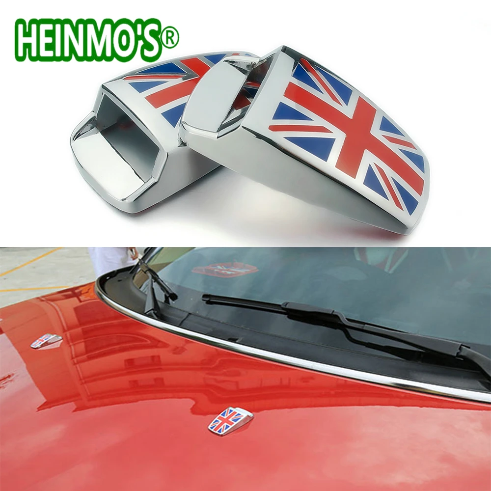 For MINI Cooper One+ S Clubman Countryman Paceman R55 R56 R57 R58 R59 R60 R61 F54 F55 F56 F60 Car Wiper Water Spray Nozzle Cover (9)