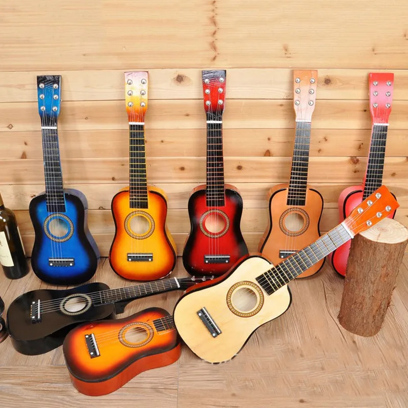 Гавайская гитара 23 дюймов Детские Гитары может играть тип ребенка Гитары подарок на день рождения Детские Музыкальные инструменты звук игрушки