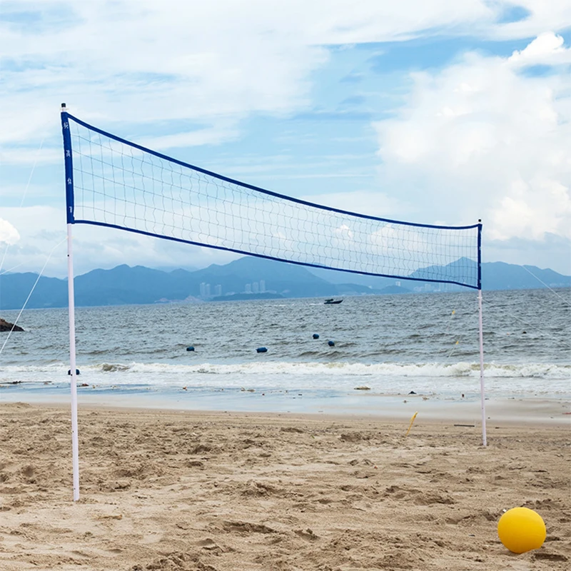

Volleyball Net Standard Portable Ball Net Outdoor Sports Volleyball Training Handball Beach Games Accessories 6.1m * 0.61m