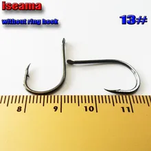 Большие самые популярные Крючки iseama Размер 13# количество 1000 шт./партия рыболовные крючки из высокоуглеродистой стали