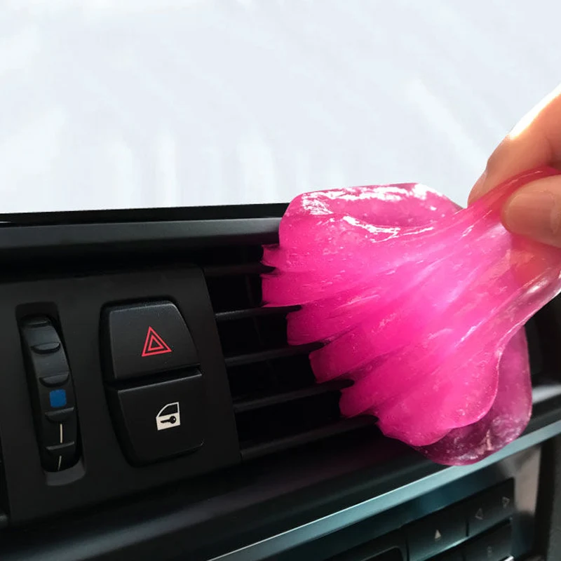Novela 3 piezas polvo limpiador herramienta pegajoso mágico compuesto Super limpio Gel para ordenador Coche teclado envío