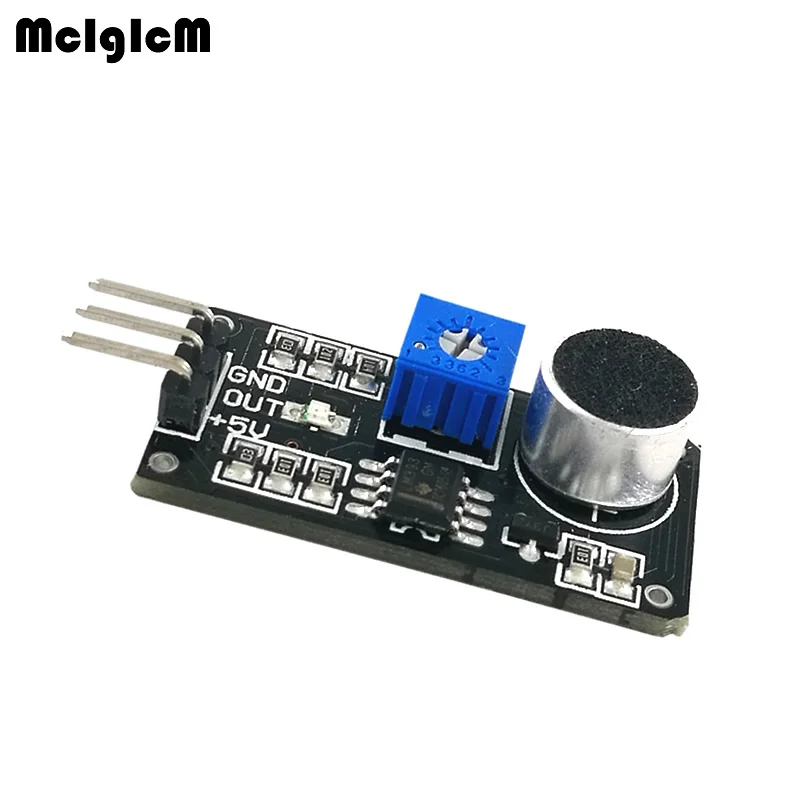

MCIGICM 100pcs Sound Detection Sensor Module Voice Sensor Smart Car Brand New