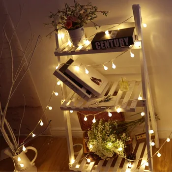 

Cherry Ball LED Fairy String Lights AA battery 40/20/10 LEDs For Holiday Wedding Home Decoration