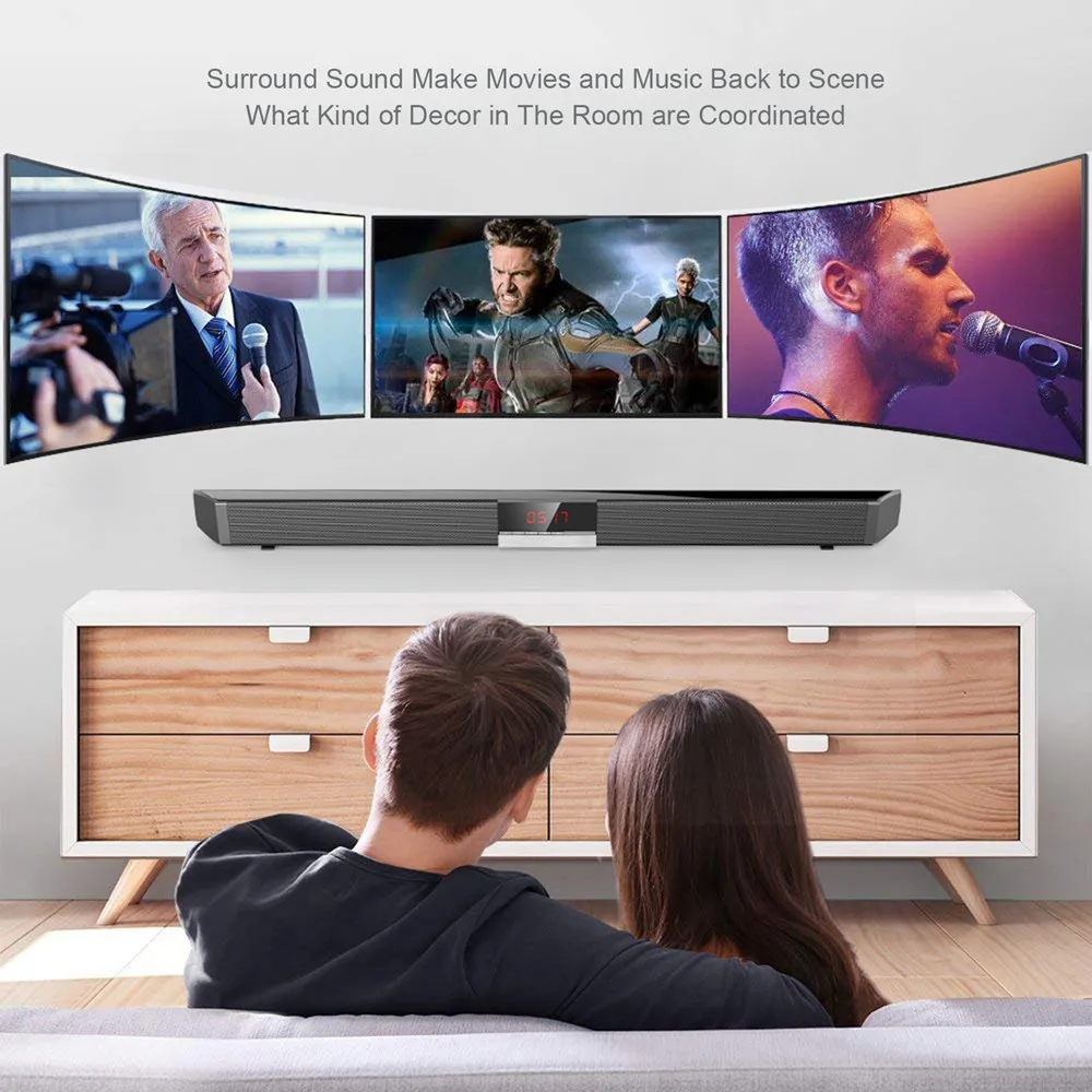 3D surround soundbar
