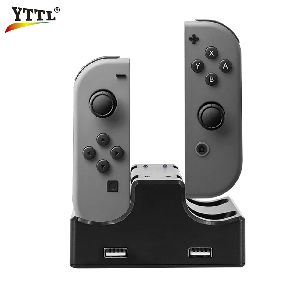 YTTL 4в1 Joy Con LED Indicater зарядная док станция с зарядным устройством для переключателя