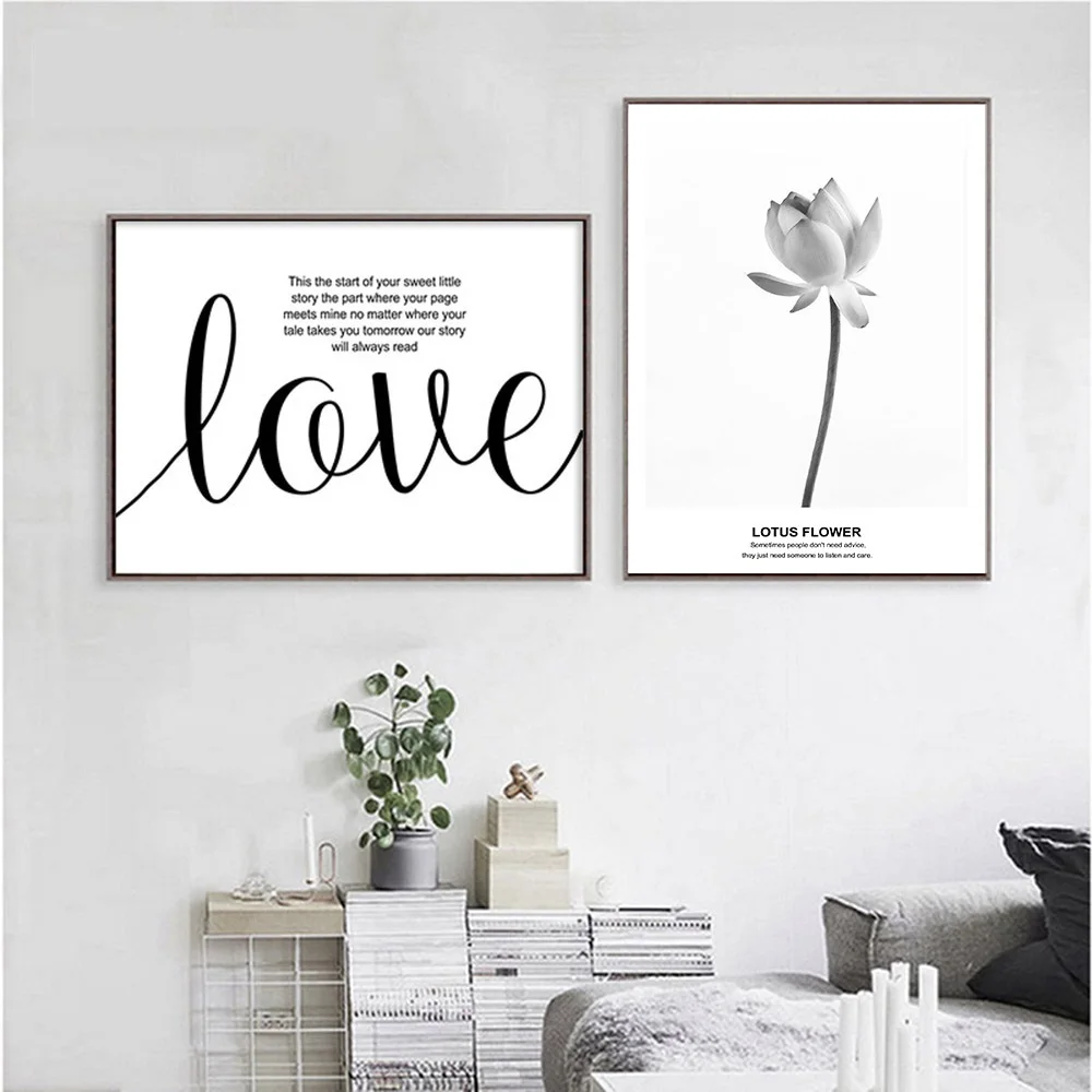 Lotus-Flower-Motivational-Wall-Art-Canvas-Posters-and-Prints-Black-White-Sea-Dock-Landscape-Nordic-Decoration(4)