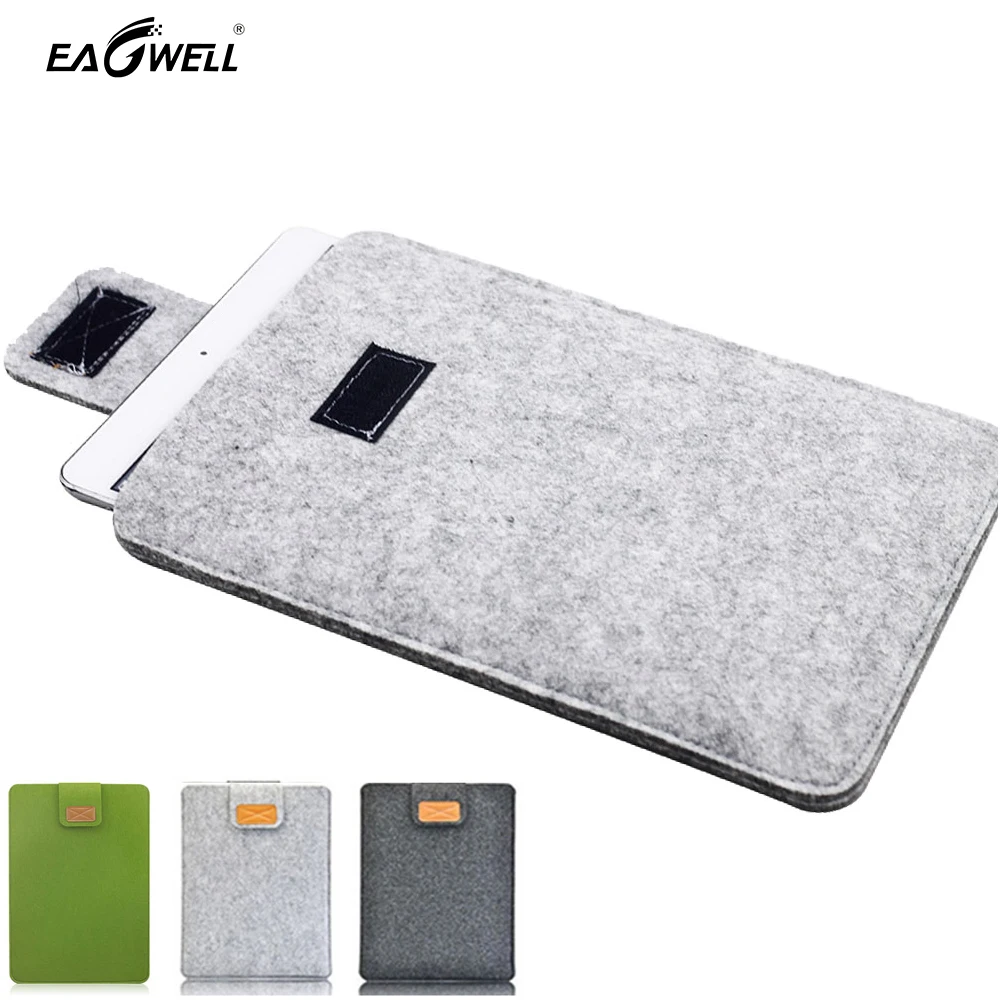 10 inch Universal Felt Tablet PC Case For Apple iPad Air/ Air 2 Envelope Pouch Ultrabook Laptop Computer Sleeve Bag Skin Shell 