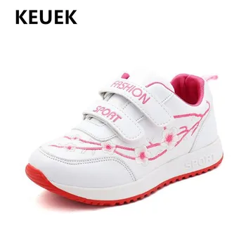 

New Spring/Autumn Sports Shoes Children Student Casual Sneakers Girls Shoes Baby Toddler Breathable Kids Non-slip Flats 018