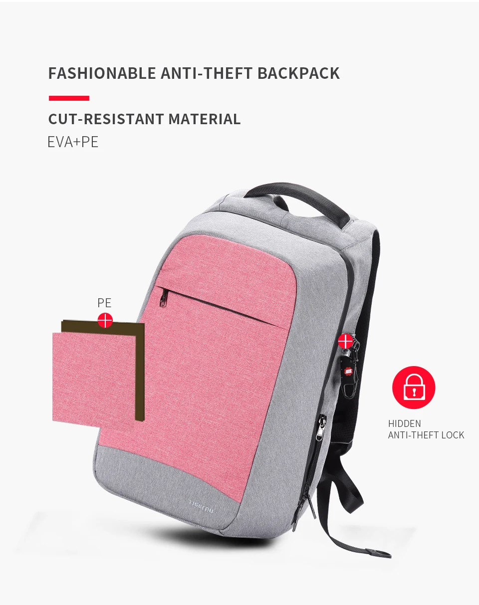 4 women girls pink backpack