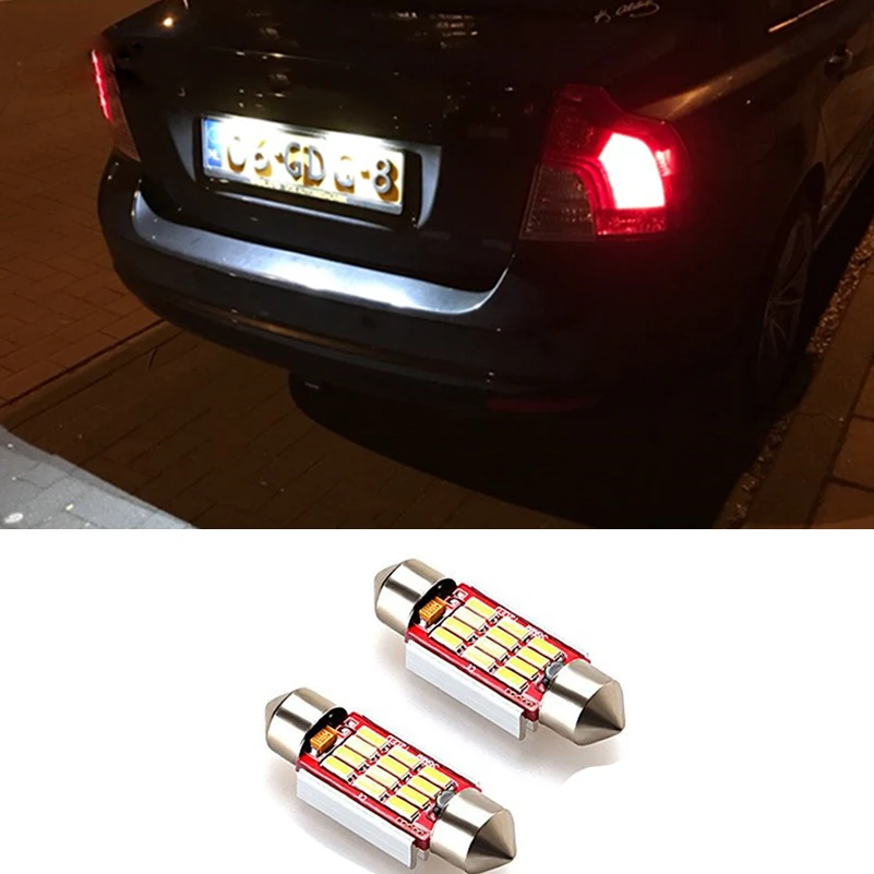 volvo s60 number plate bulb