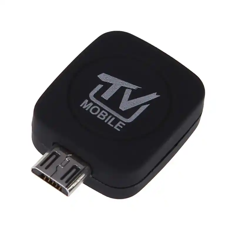 Цифровой ТВ-тюнер, черный мини-ресивер Micro USB 2,0 DVB-T для телефонов Android, планшетных ПК, автомобильные электронные аксессуары, 1 шт.