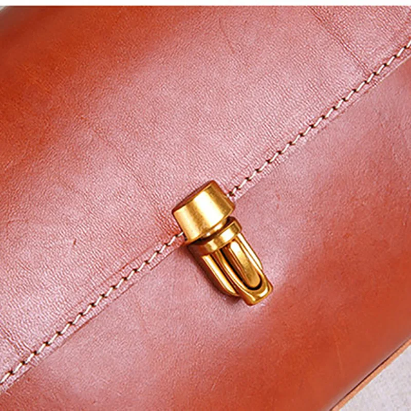 AETOO Handmade leather women's bags, mini bags, vintage leather shoulder bags, stiletto handbags