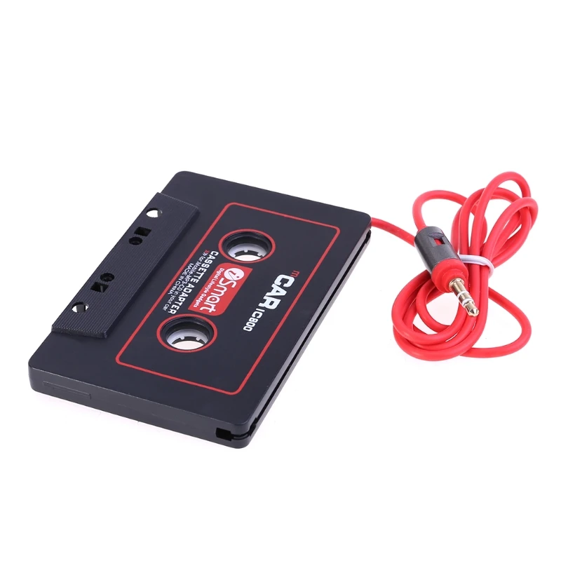 OOTDTY New Car Cassette Tape Adapter Converter For AUX CD MP3