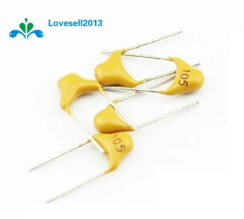 100 шт. новинка 1 мкФ 105 50 В монолитный керамический микроконденсатор|capacitor 1uf