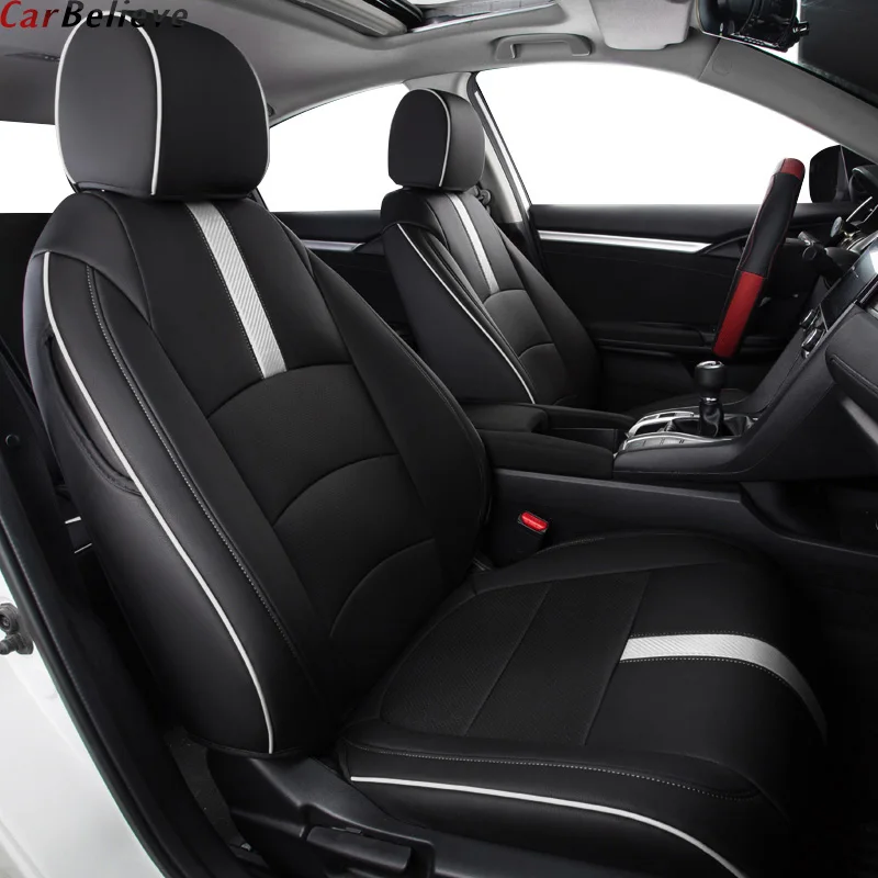 

Car Believe car leather seat cover For audi a1 a3 8p 8l sportback a6 4f A4 A6 A5 Q3 Q5 Q7 accessories covers for car seats