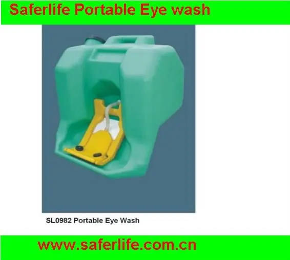 

Emergency portable good quality plastic eyewash station