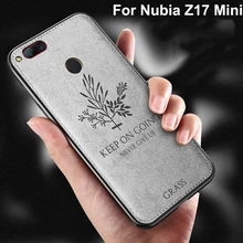 Чехол s для Nubia Z17 мини-Чехол, хлопковая ткань, Мягкая силиконовая задняя крышка 5,2 ''для Nubia Z17Mini z 17 мини-чехол для телефона, тканевый чехол s