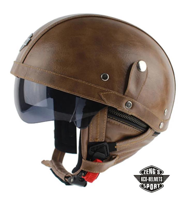 Vintage Looking Motorcycle Helmits