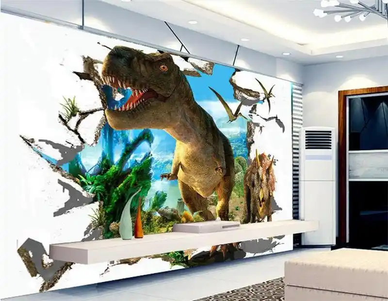 3d фотообои на заказ для детской комнаты фон телевизора фреска Нетканая наклейка