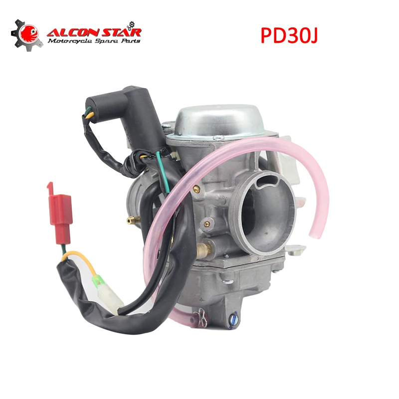 

Alconstar-30mm Motorcycle Carburetor PD30J for 250cc Water Cooling Scooter ATV UTV Carb QUAD Go Kart CF250 CH250 CN250 GY6