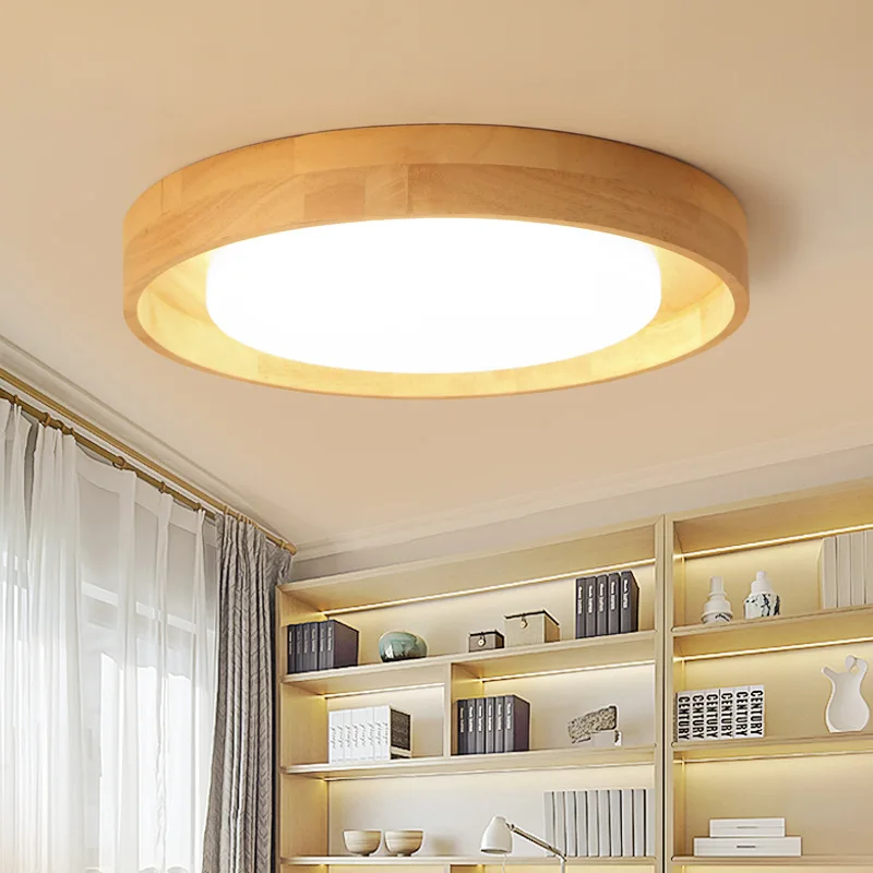  Modern Remote Control Dimmable Led Chandelier Pinewoods Acrylic lampshade Chrome Led Ceiling Chande - 33053451600