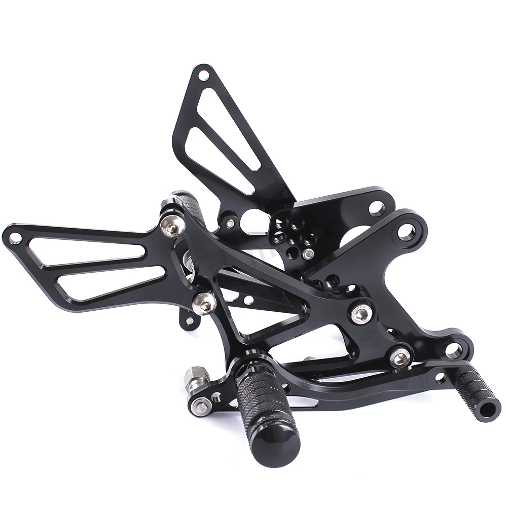 Полный CNC алюминиевый мотоцикл Регулируемый Rearsets задние наборы подножки для KAWASAKI