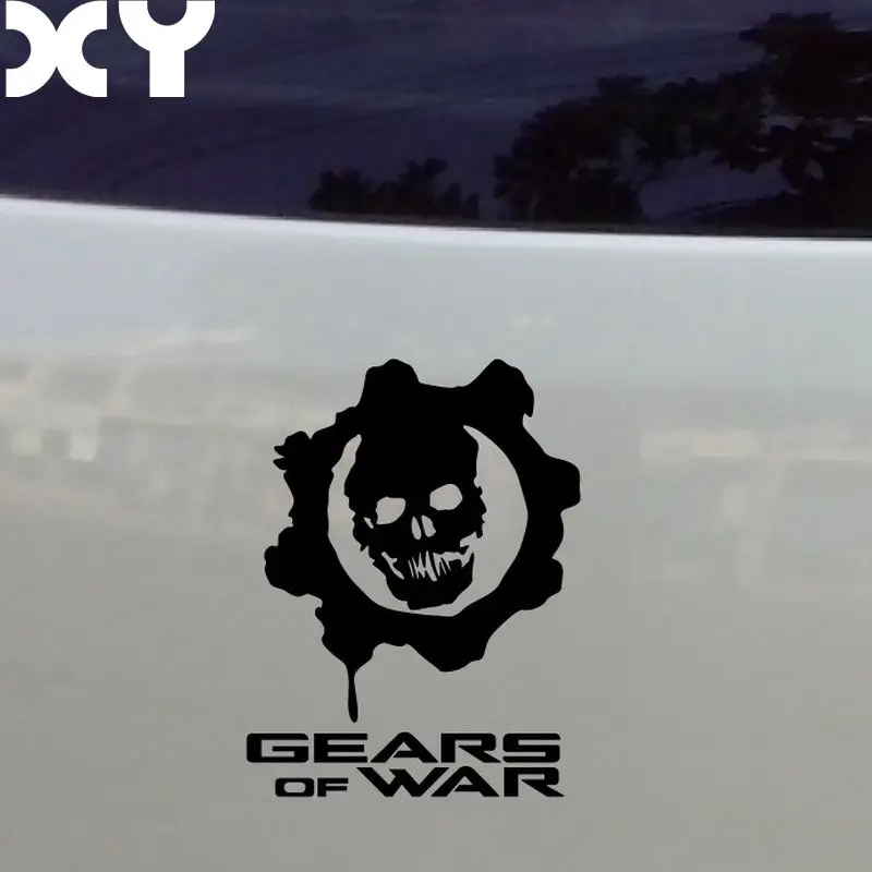 

Gears of War Reflective Tape Waterproof Car Stickers And Vinyl Decals High Quality motorcycle sticker