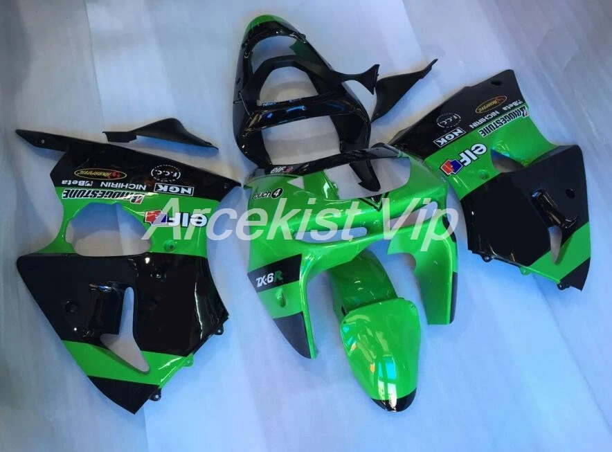 4 подарка мотоцикл ABS Обтекатели комплект подходит для kawasaki Ninja ZX6R 636 1998 1999 6R 600cc 98 99 Hot горячие продажи
