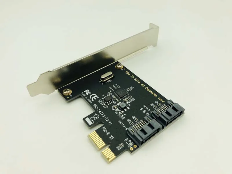 H1111Z добавьте карты PCI E SATA 1X 4X 8X 16X Express к 3 0 2 порта III 6 Гбит/с плата адаптера