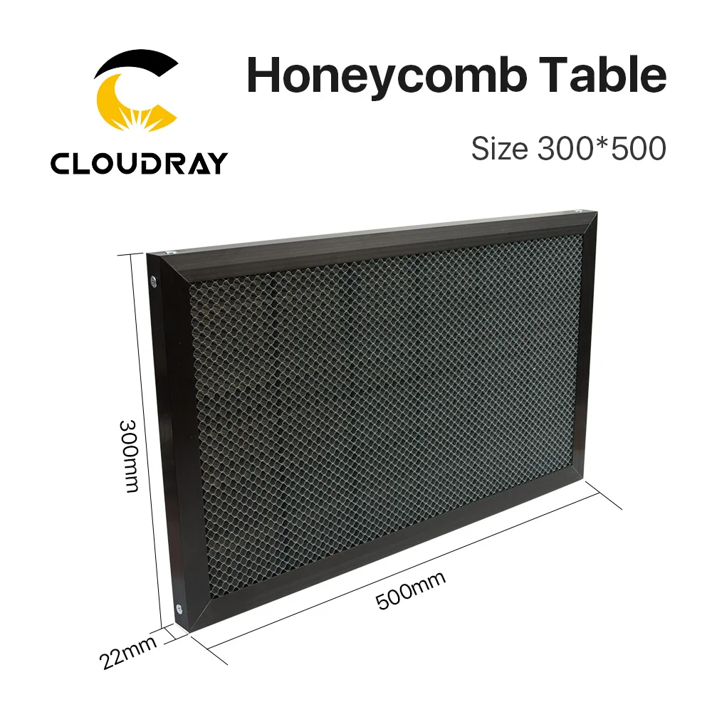 Cloudray 벌집 작업 테이블 300*500mm 사용자 정의 크기 보드 플랫폼 레이저 부품 CO2 레이저 조각기 절단기