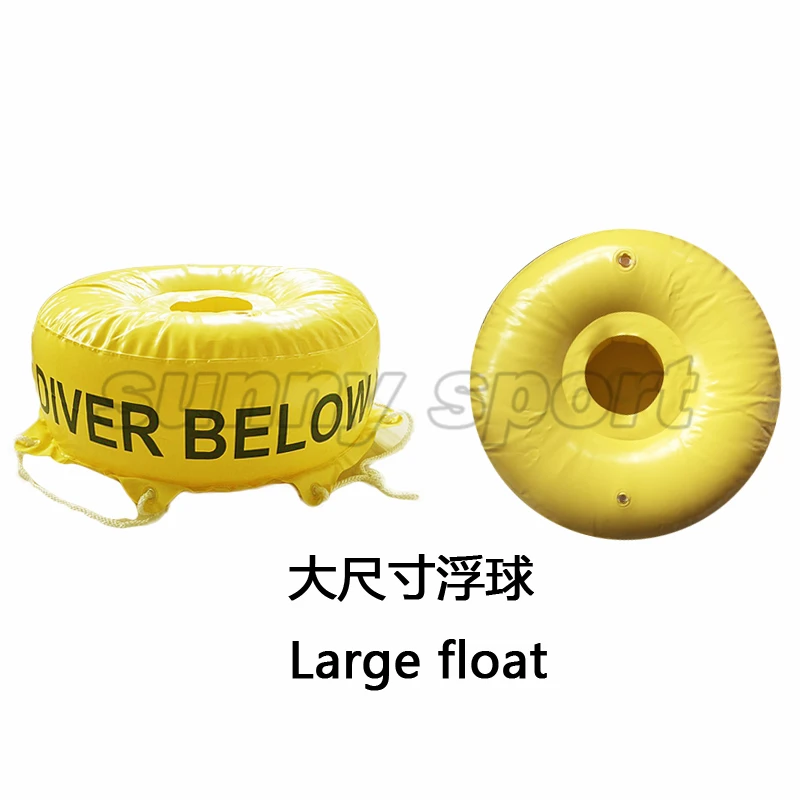 

Submarine buoy floating ball free diving floating ball diving SMB round marine signal ball Fishing and hunting