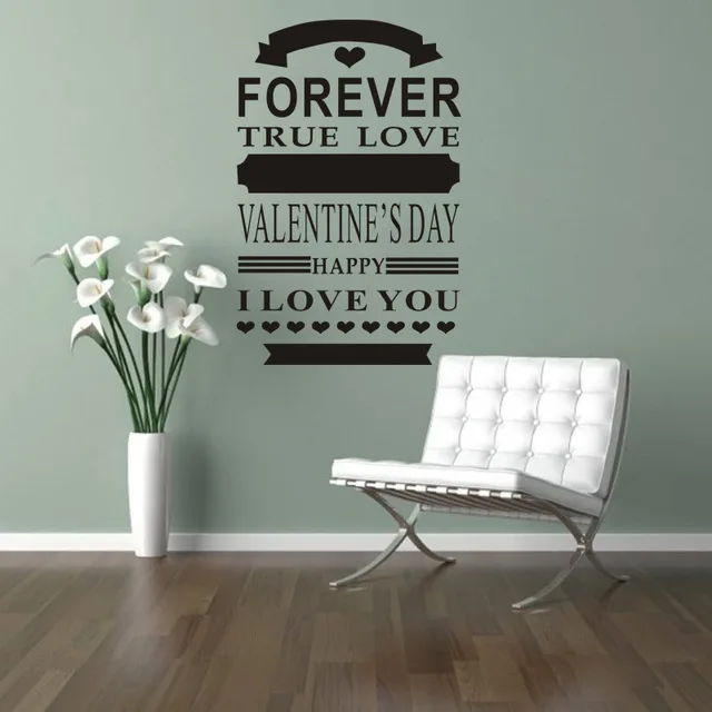 Romantic English Love Quotes Wall Sticker Living Room Decor Wall Art Magnificent Love Quotes Wall Art Romantic English Love Quotes Wall Sticker Living Room Decor Wall Art Magnificent Love Quotes Wall Art