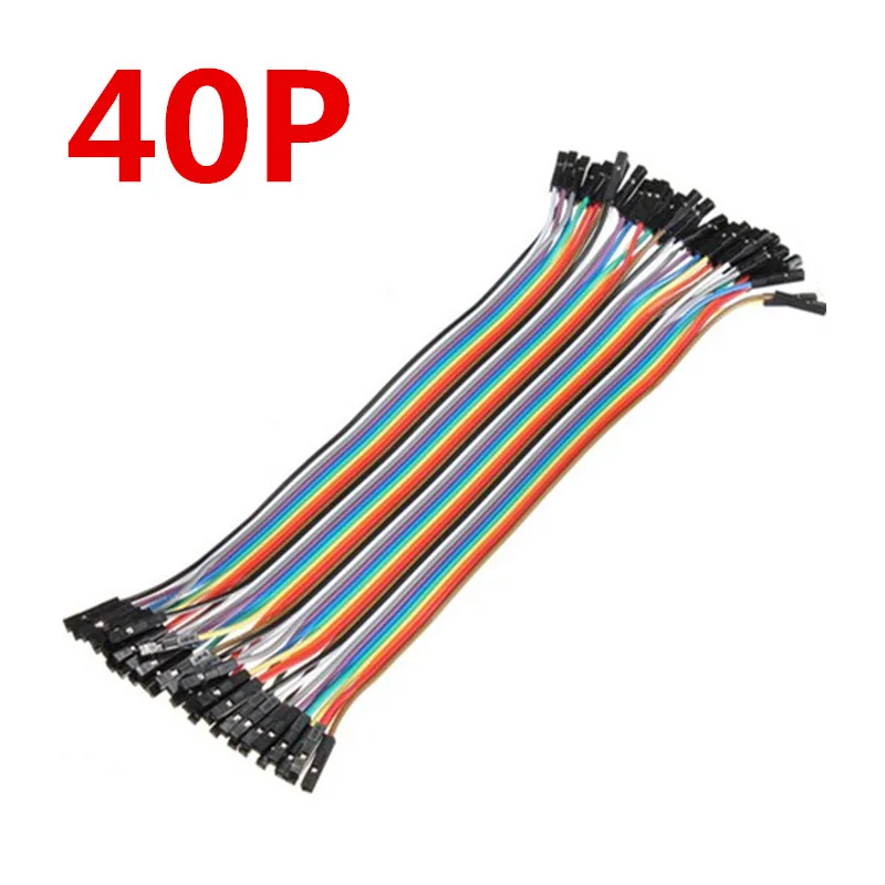 Оптовые поставки 40 шт 1 P-1 P dupont кабель перемычка line female to 20 см | Электроника