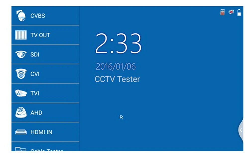 7 дюймов ips сенсорный экран безопасности CCTV Тест er TVI CVI AHD CVBS тестер аналоговых камер сеть PING LAN кабель тест HDMI PTZ 8GB